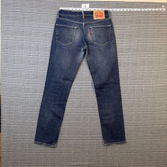 Levi's 511 Men's Jeans Dark Blue Denim Slim Fit Stretch Size 29x32 - Picture 1 of 8